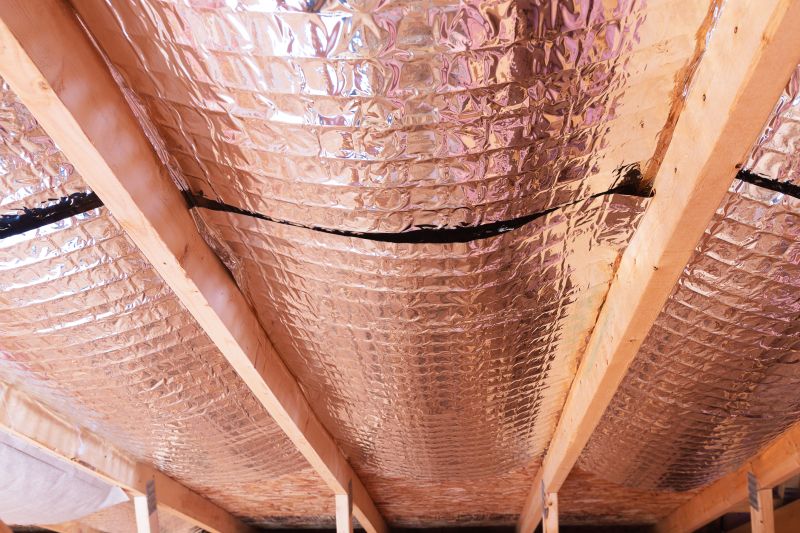 Attic Insulation with Baffles